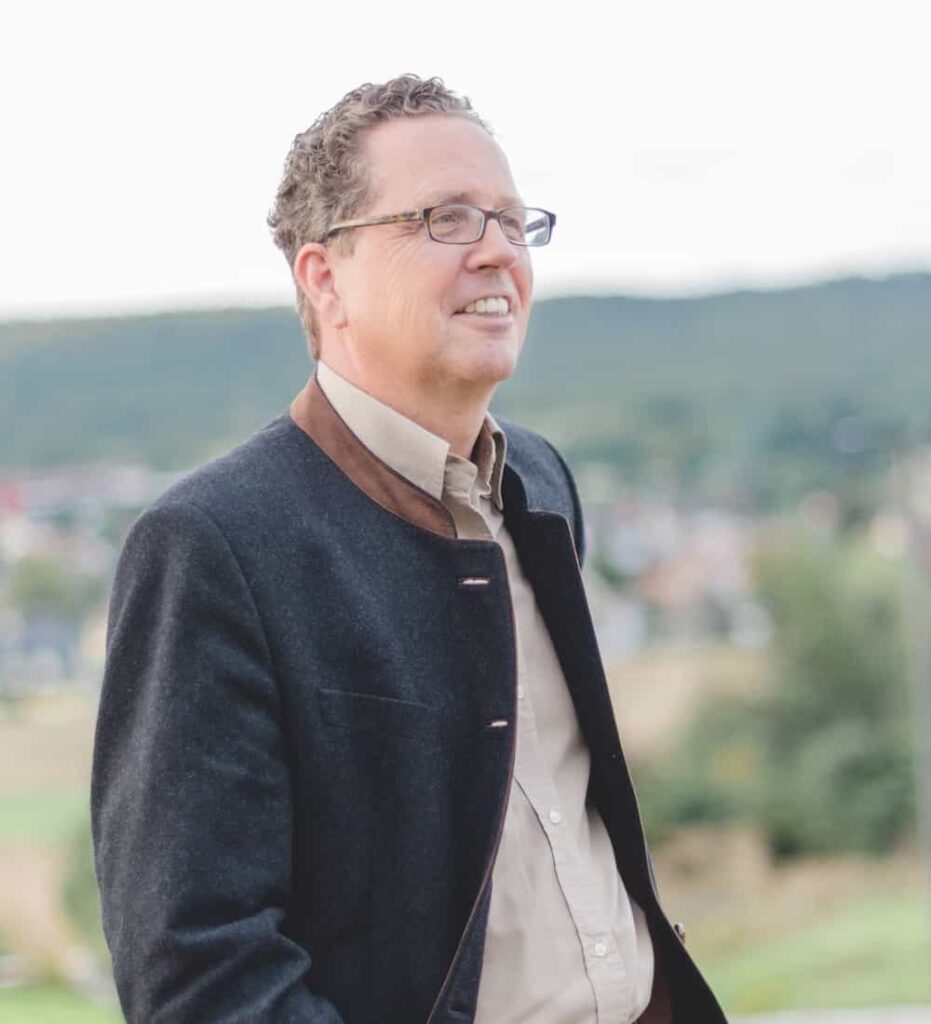 Herr Graf von Bentzel im Profil